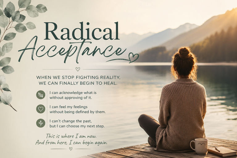 Radical Acceptance: Finding Peace When You Can’t Change What Happened